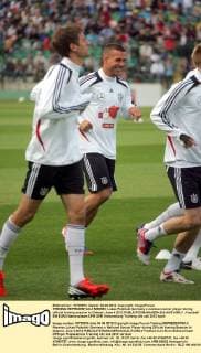 TRENING REPREZENTACJI NIEMIEC Lukas Podolski Germany s national soccer player during official traning session in Gdansk, June 4 2012 