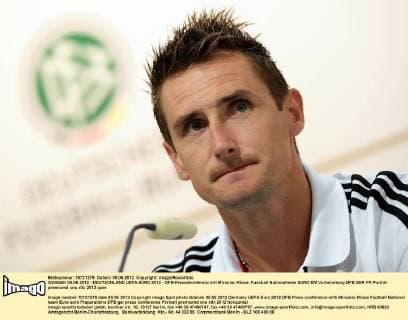 GDANSK 05.06.2012 - DEUTSCHLAND UEFA EURO 2012 - DFB-Pressekonferenz mit Miroslav Klose