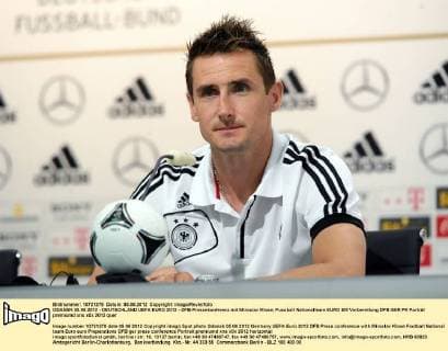 GDANSK 05.06.2012 - DEUTSCHLAND UEFA EURO 2012 - DFB-Pressekonferenz mit Miroslav Klose