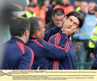 Warschau - Training Nationalteam Russland - ROMAN SHARONOV -  120604mrz043