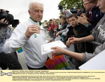 Sopot - welcome Ireland s national team - Giovanni Trapattoni - Sopot - welcome Ireland s national team -  FLUMI050612iri_23