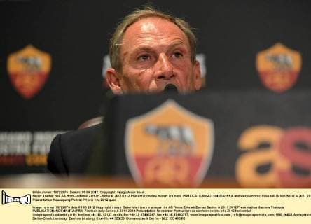 Neuer Trainer des AS Rom - Zdenek Zeman - Serie A 2011 2012 Präsentation des neuen Trainers andreaxstaccioli