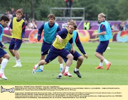 WARKA 05.06.2012 EURO 2012 FOOTBALL EURO 2012 OFFICIAL TRAINING SESSION OF Croatia NATIONAL TEAM N Z. LUKA MODRIC -  AM050612_52