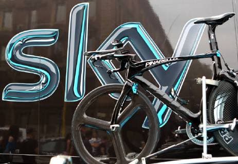 Radsport - 95. GIRO D ITALIA - 27.05.2012, 21. ETAPPE - MILANO > MILANO (EZF), SKY TEAM; PINARELLO BIKE, -