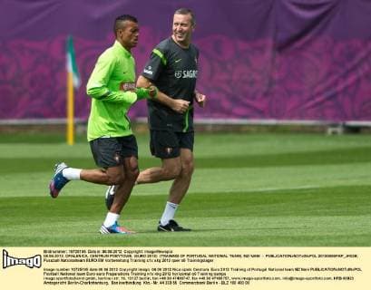 06.06.2012. OPALENICA, CENTRUM POBYTOWE. (EURO 2012) (TRAINING OF PORTUGAL NATIONAL TEAM). NZ NANI -  20120606PAP_JK038