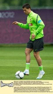 06.06.2012. OPALENICA, CENTRUM POBYTOWE. (EURO 2012) (TRAINING OF PORTUGAL NATIONAL TEAM). NZ CRISTIANO RONALDO -  20120606PAP_JK048