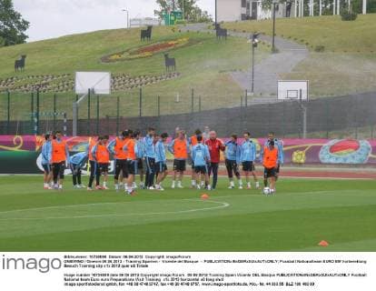 GNIEWINO Gnewin 06.06.2012 - Training Spanien - Vicente del Bosque - 