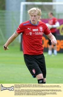 Frantisek Rajtoral - Czech national soccer team during training session in Wroclaw. 06.06.12 KUBA_060612 