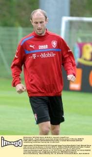 Roman Hubnik - Czech national soccer team during training session in Wroclaw. 06.06.12 KUBA_060612 
