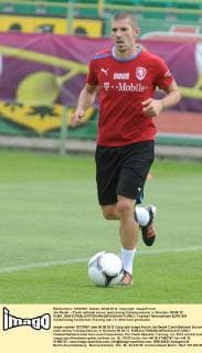 Jan Rezek - Czech national soccer team during training session in Wroclaw. 06.06.12 KUBA_060612 