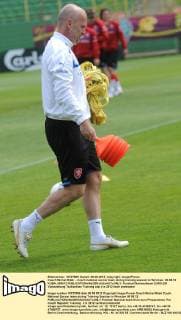 Coach Michal Bilek - Czech national soccer team during training session in Wroclaw. 06.06.12 KUBA_060612 