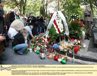 Erneute Bestattung von Kazimierz Deyna in Warschau  0S3G1561
