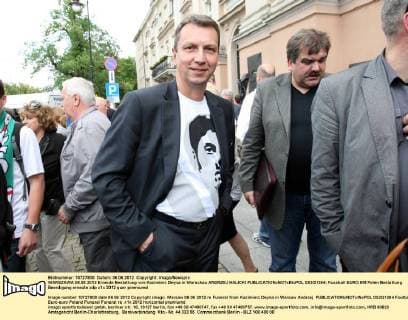 WARSZAWA 06.06.2012 Erneute Bestattung von Kazimierz Deyna in Warschau ANDRZEJ HALICKI  0S3G1394