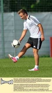 Training der deutschen Nationalmannschaft am 06.06.2012 in Danzig Mario Götze ( Deutschland )