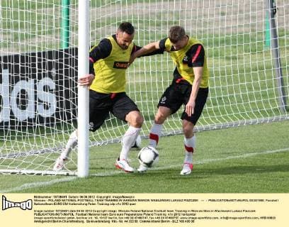 Warsaw - POLAND NATIONAL FOOTBALL TEAM TRAINING IN WARSAW MARCIN WASILEWSKI LUKASZ PISZCZEK --- -  0S3G1650