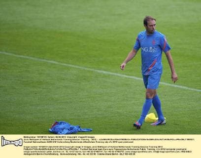 Joris Mathijsen of Holland Netherlands Training Session Training - 2012 - xVIxMAURICExVANxSTEENxIVx 960521