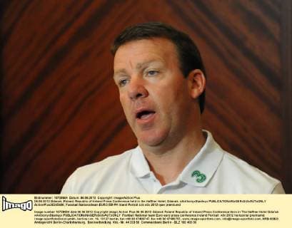 06.06.2012 Gdansk, Poland. Republic of Ireland Press Conference held in the Haffner Hotel, Gdansk. xAnthonyxStanleyx  ActionPlus20245406