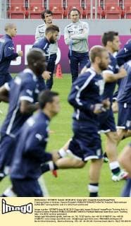 Training Italien in Krakau: Cesare Prandelli 