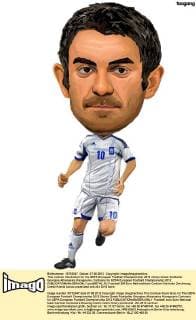 This cartoon illustration for the UEFA European Football Championship 2012 shows Greek footballer Georgios Athanasios Karagounis. Cartoons for UEFA European Football Championship 2012  pau656745_15