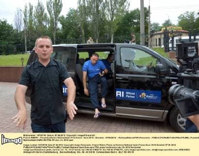 Franck RIBERY - Pressekonferenz Nationalteam Frankreich - Euro 2012 - Donetsk - 07 06 2012 - AnthonyBibardxFEPxPanoramic - 
