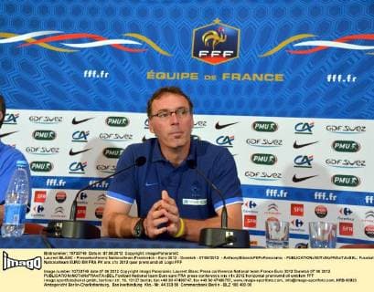 Laurent BLANC - Pressekonferenz Nationalteam Frankreich - Euro 2012 - Donetsk - 07 06 2012 - AnthonyBibardxFEPxPanoramic - 