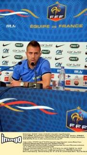 Jeremy MENEZ - Pressekonferenz Nationalteam Frankreich - Euro 2012 - Donetsk - 07 06 2012 - AnthonyBibardxFEPxPanoramic - 