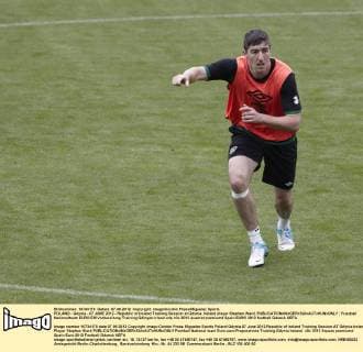 POLAND - Gdynia - 07 JUNE 2012 - Republic of Ireland Training Session at Gdynia. Ireland player Stephen Ward. 