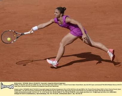 PARIS, 07.06.2012, Sara Errani (ESP) bei den Tennis French Open 2012 in Paris