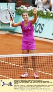 Sara Errani (ITA) TENNIS : Roland Garros - J12 - 07 06 2012 GwendolineLeGoff Panoramic 