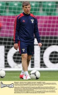 FUSSBALL - EURO 2012, Training BRESLAU,07.JUN.12 - FUSSBALL - UEFA Europameisterschaft 2012, Vorberichte, Abschlusstraining RUS. Bild zeigt Andrey Arshavin (RUS). 