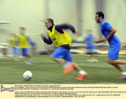 Franck RIBERY - Erstes Training der französischen Fussball-Nationalmannschaft xAnthonyBibardxFEPxPanoramicx 