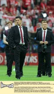 GAME POLAND - GREECE NZ ROBERT LEWANDOWSKI (L) -  20120608CSMT8080