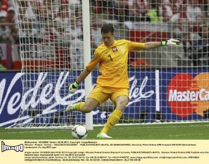 Warsaw - Poland - Greece - WOJCIECH SZCZESNY -  20120608CSKP4003