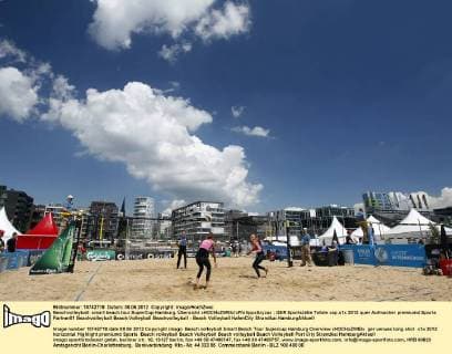 Beachvolleyball: smart beach tour SuperCup Hamburg, Übersicht xHOCHxZWEIx xPhilippxSzyzax