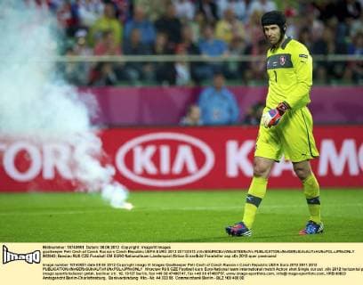 goalkeeper Petr Cech of Czech Russia v Czech Republic UEFA EURO 2012 2011 2012 xVIxMAURICExVANxSTEENxIVx 963942