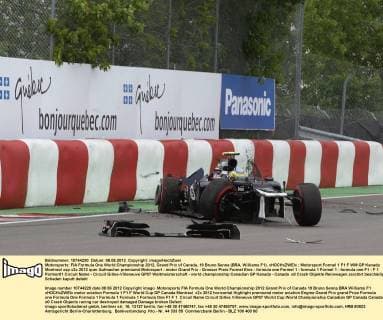 Motorsports: FIA Formula One World Championship 2012, Grand Prix of Canada, 19 Bruno Senna (BRA, Williams F1), xHOCHxZWEIx