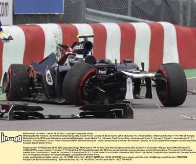 Motorsports: FIA Formula One World Championship 2012, Grand Prix of Canada, 19 Bruno Senna (BRA, Williams F1), xHOCHxZWEIx