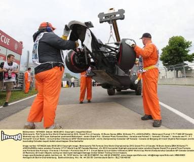 Motorsports: FIA Formula One World Championship 2012, Grand Prix of Canada, 19 Bruno Senna (BRA, Williams F1), xHOCHxZWEIx