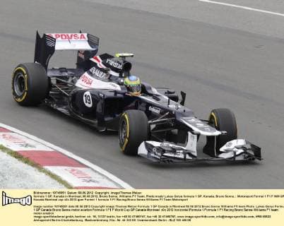 formula 1 GP, Kanada in Montreal, 08.06.2012, Bruno Senna, Williams F1 Team, Photo:mspb Lukas Gorys formula 1 GP, Kanada, Bruno Senna,