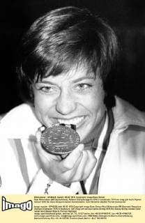 Rosi Mittermaier (BR Deutschland), Abfahrt Olympiasiegerin 1976 in Innsbruck
