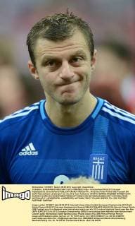 FUSSBALL EUROPAMEISTERSCHAFT 2012 VORRUNDE Polen - Griechenland 08.06.2012 Avraam Papadopoulos (Griechenland) 