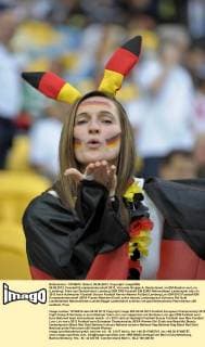 09.06.2012, Fussball Europameisterschaft 2012, Vorrunde Gruppe A, Deutschland, im EM-Stadion von Lviv (Lemberg). Fans aus Deutschland