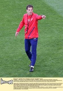FUSSBALL - EURO 2012, Training POZNAN, 09.JUN.12 - FUSSBALL - UEFA Europameisterschaft 2012, Länderspiel, Gruppenphase, Vorberichte, Abschlusstraining CRO. Bild zeigt Teamchef Slaven Bilic (CRO). 