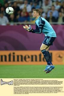 FUSSBALL EUROPAMEISTERSCHAFT 2012 VORRUNDE Deutschland - Portugal 09.06.2012 Torwart Manuel Neuer (Deutschland)  FUL2090612041