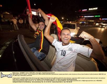 UEFA EURO 2012 Ku Damm . Deutschland Fans