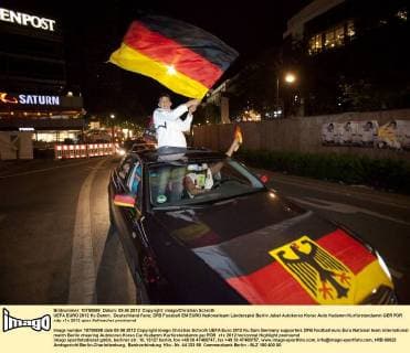 UEFA EURO 2012 Ku Damm . Deutschland Fans