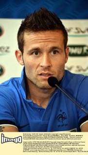 Pressekonferenz Frankreich - Olivier Giroud FOOTBALL : Euro 2012 - Donetsk - 06 09 2012 AnthonyBibard FEP Panoramic 
