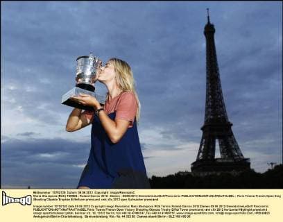 Maria Sharapova (RUS) TENNIS : Roland Garros 2012 - Dames - 09 06 2012 GwendolineLeGoff Panoramic 