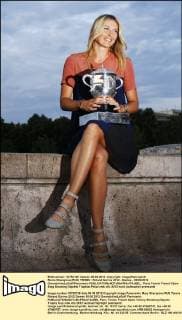 Maria Sharapova (RUS) TENNIS : Roland Garros 2012 - Dames - 09 06 2012 GwendolineLeGoff Panoramic 