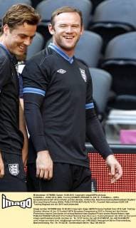 FUSSBALL - EURO 2012, ENG, Training DONEZK,UKRAINE,10.JUN.12 - FUSSBALL - UEFA Europameisterschaft 2012 in Polen und der Ukraine, Vorberichte, Abschlusstraining Nationalteam England. Bild zeigt Wayne Rooney (ENG). 